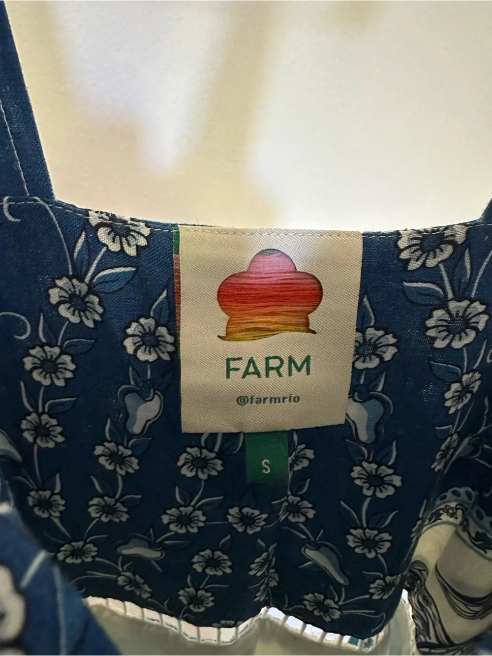 Farm Rio Valeria Tiered Tropical Floral Maxi Dress